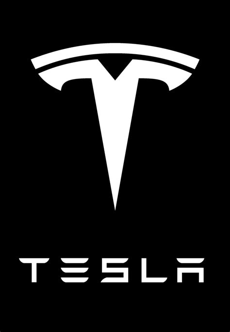 Tesla Logo Black and White – Brands Logos