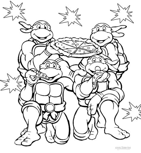 Teenage Mutant Ninja Turtles Coloring Pages. Print Them for Free!