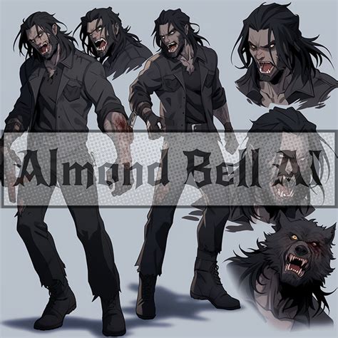 Dark Werewolf Transformation Adopt by AlmondBell on DeviantArt