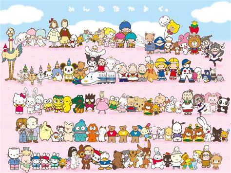 All Sanrio Characters Wallpapers - Top Free All Sanrio Characters ...