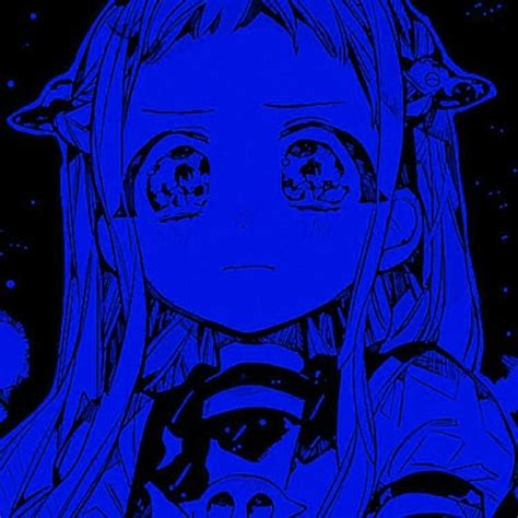 Blue pfp | Blue anime, Blue aesthetic dark, Blue aesthetic