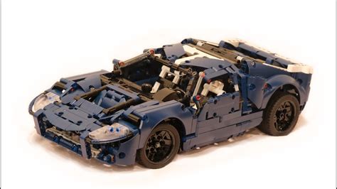 Lego Technic Ford GT40 - 42154 Alternative (B) Model with Instructions ...