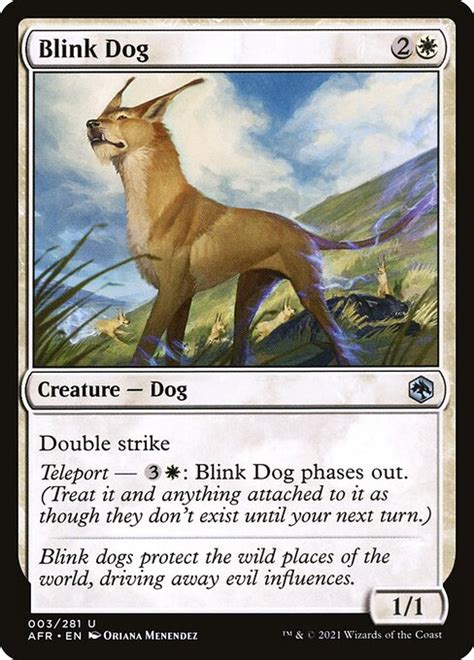 Cards - Blink Dog | MTG Meta