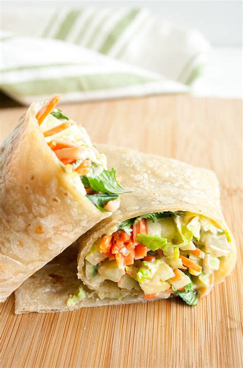 Spicy Veggie Wrap - Create Mindfully