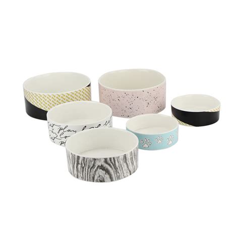 Multiple Size Personalized Ceramic Dog Bowls For Decoration ...