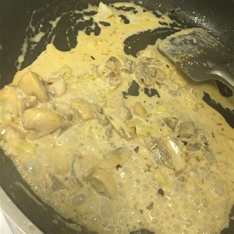 Mushroom Cream Gravy Sauce Recipe - Allrecipes.com