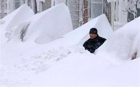 US snowstorm in pictures: massive blizzard causes chaos in the ...