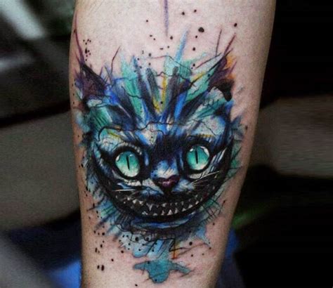 Cheshire Cat tattoo by Andrey Stepanov | Post 16127