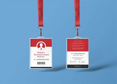 Free ID Card Holder Mockup PSD - Good Mockups