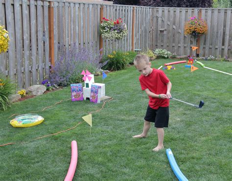 Outdoor Fun: Backyard Mini Golf Course · Kix Cereal