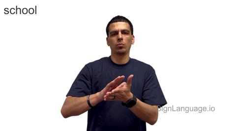 School in ASL - American Sign Language - 6 Video Examples