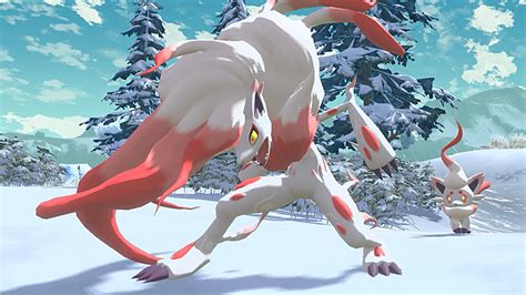 Pokémon Legends: Arceus Snowy Area and Creatures, Diamond/Pearl ...