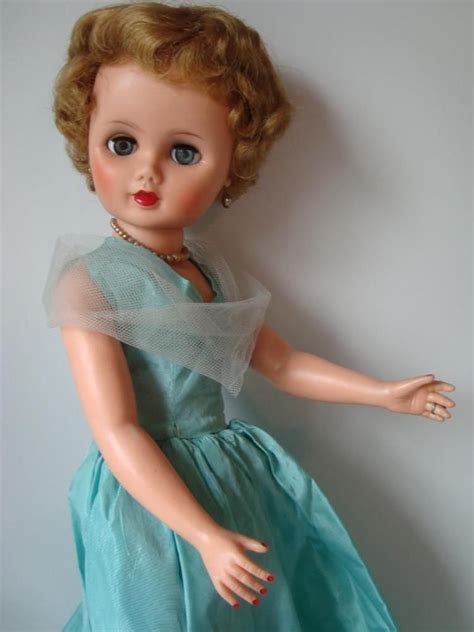 Vintage 1950s Barbara Jo a 25" High Heeled Glamour Fashion Doll KB Toys ...