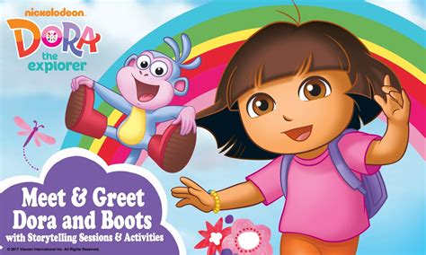 NickALive!: Meet & Greet Dora the Explorer and Boots with Storytelling ...