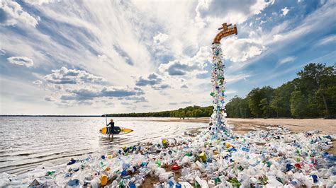 This Artist Captured the Non-Stop Flow of Plastic Pollution