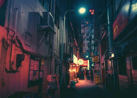 Urban Japanese Alley Wallpapers - Top Free Urban Japanese Alley ...