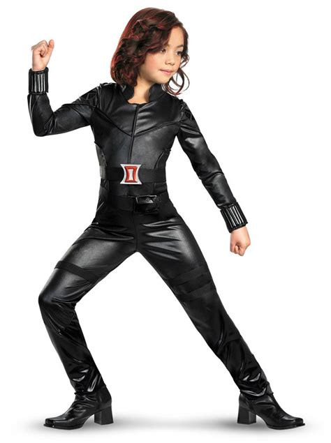 children's spy costume - Google Search | Black widow costume, Black ...