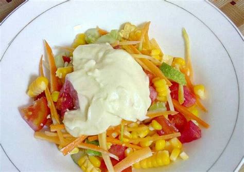 Resep Salad Sayur very simple oleh Asih - Cookpad