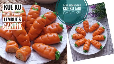 Kreasi Kue Ku bentuk wortel │cantik banget !!! - YouTube