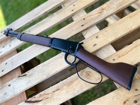 Henry Mare's Leg Lever Action Pistol 22LR 12.875" Barrel Blue and ...