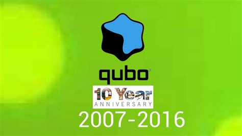 qubo 10 years anniversary logo 2016 - YouTube