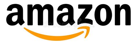 Amazon Logo editorial stock image. Illustration of white - 124289859