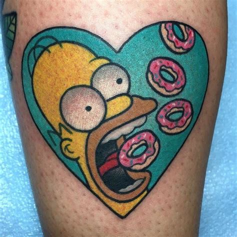 Homer Simpson tattoo Henna Tattoo Hand, Ink Tattoo, Hand Tattoos ...