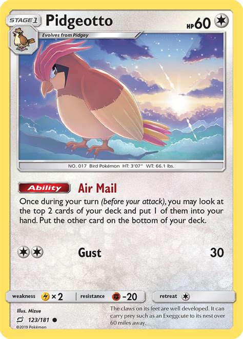 Pidgeotto · Team Up (TEU) #123 ‹ PkmnCards