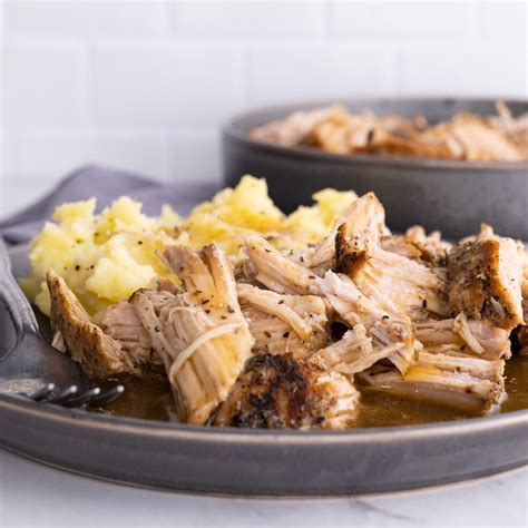 Slow Cooker Pork Loin with Gravy | Chew Out Loud