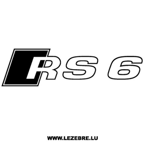 Audi RS6 Decal (2)