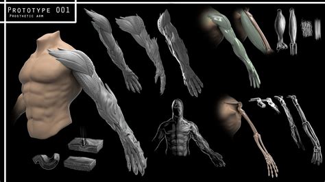 ArtStation - Prosthetic Arm