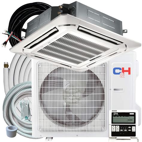 Buy Cooper & Hunter 12,000 BTU Ceiling Cassette Ductless Mini Split AC ...