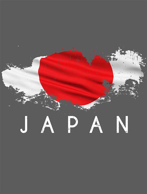 Japan Flag For Men Women Kids - Fan Culture Japanese Digital Art by ...