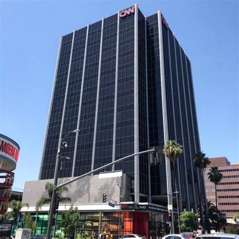 The CNN Building on Sunset Blvd, has popular neighbors like Amoeba ...