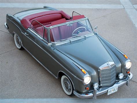 1958, Mercedes, 220 se, Cabriolet, Convertible, Classic, Cars ...