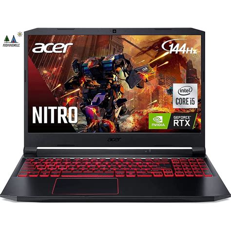 Acer Nitro 5 AN515-55-53E5 Gaming Laptop | Intel Core i5-10300H ...