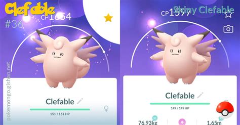 Shiny Clefable - Pokemon Go