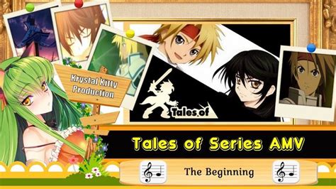 Tales of Series AMV The Beginning (ALL TALES Tribute) | Tales of series ...