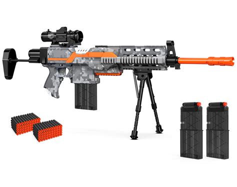 Buy Semour Toy Gun for NERF Guns Automatic Sniper Bullets - Toys for ...