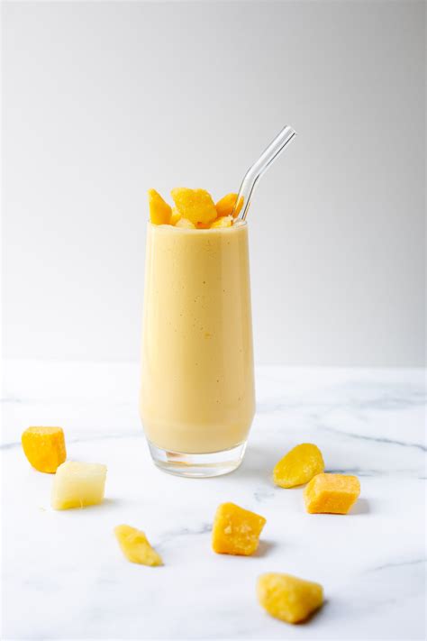 Mango Pineapple Smoothie (No Banana) - Real Food Whole Life