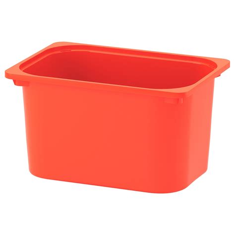 TROFAST storage box, orange, 42x30x23 cm - IKEA