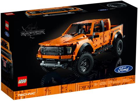 LEGO Technic Ford F-150 Raptor (42126) Revealed - The Brick Fan