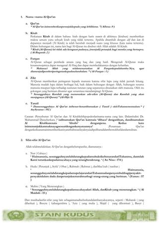 Resume Ulumul Qur'an | PDF