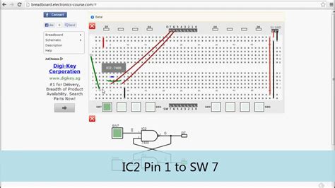 Online Breadboard Circuit Design