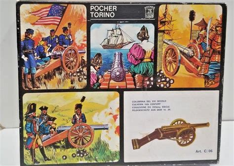 Pocher 16th Century Cannon Culverin Field Gun 1/20 Brass Model Kit K06 ...