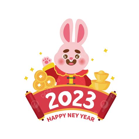 2023 Year Of The Rabbit Cute Zodiac Rabbit, 2023, Year Of The Rabbit ...