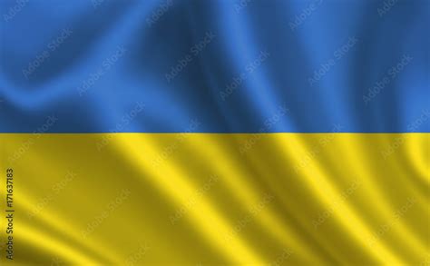 Ukrainian flag. Ukraine flag. Flag of Ukraine. Ukraine flag ...