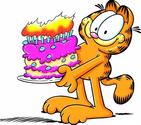 Garfield Happy Birthday Clip Art