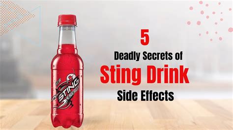 5 Top Secret Sting Drink Side Effects Must Know Before Drink