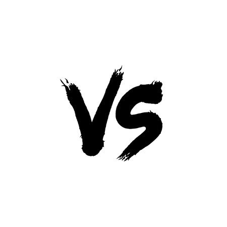 Versus rivalry fist vector illustration. Male hands battle - Clip Art ...